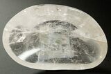 Polished Clear Quartz Dish - Madagascar #336433-1